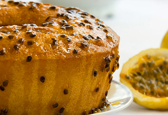 Bolo de Maracujá Kamoká Alimentos